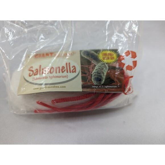 Giant‎ Microbes Plush - Salmonella (Salmonella Typhimurium) 6" New Sealed - Picture 5 of 10